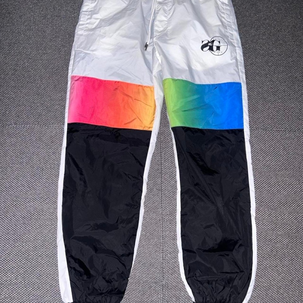 Rare Sniper Gang Kodak Black Multicolor Sweatpant Joggers Size Medium
